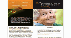 Desktop Screenshot of alzheimerstraining.org